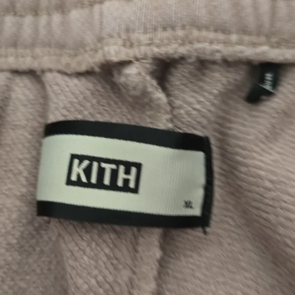 Kith Taupe Textured Joggers New Without Tags XL - Picture 3 of 7